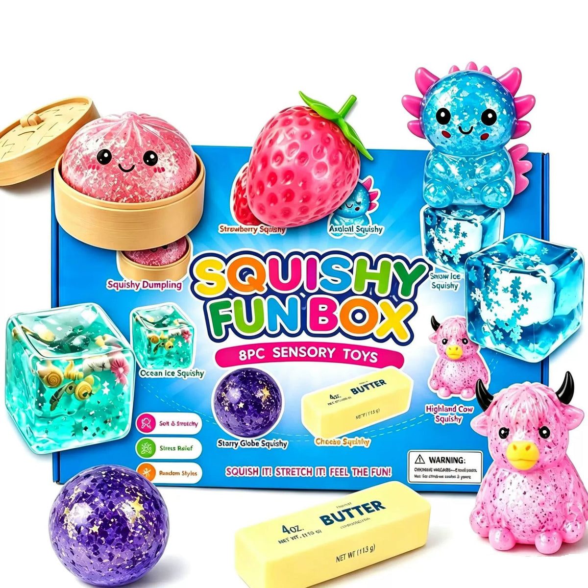 ? Super Squishy? ? Magical Slow-Rising Squeeze Toys | Endless Squishy Fun for Little Hands!