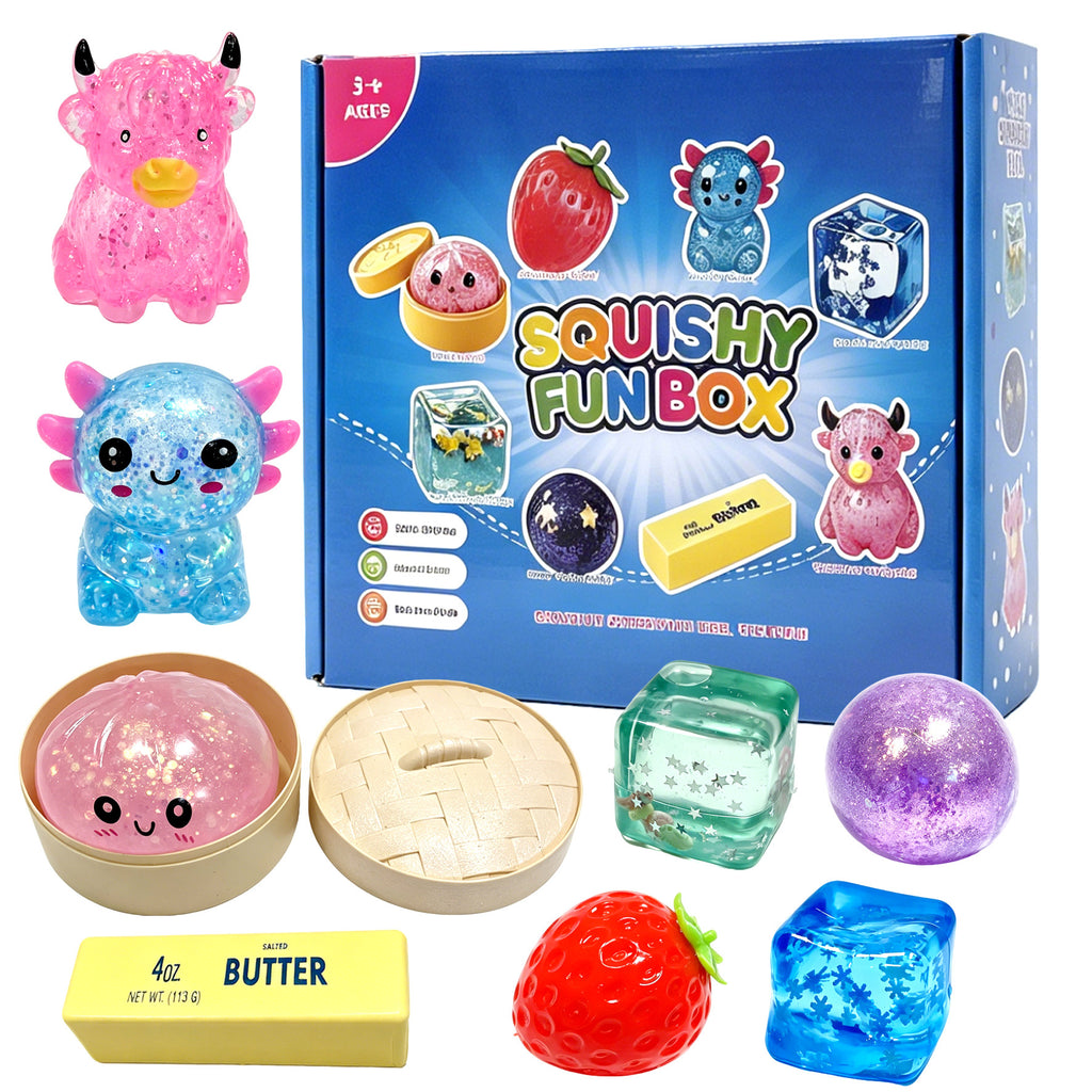 Super Squishy Slow-Rising Squeeze Toy Set